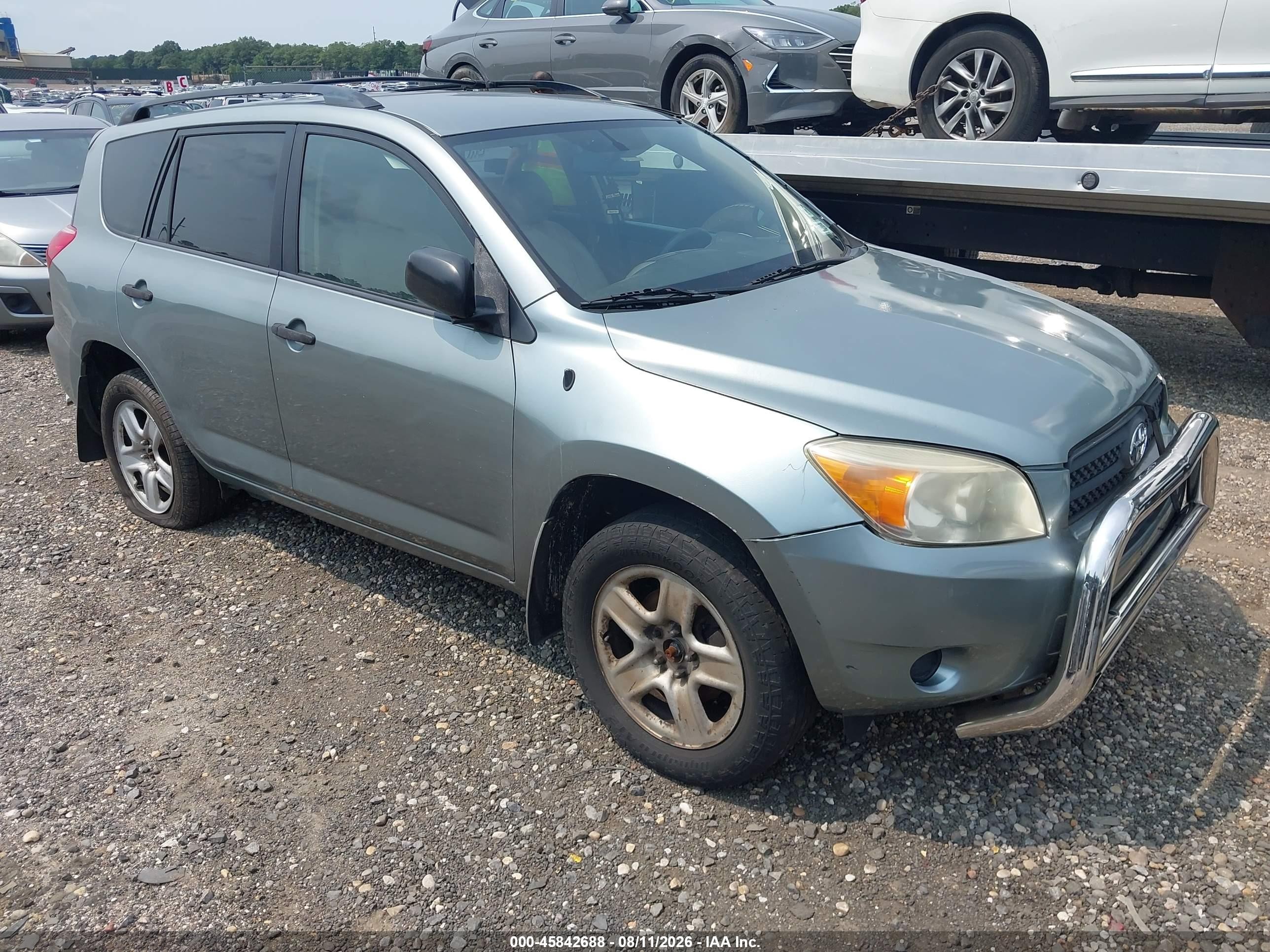 2008 Toyota Rav4 Base V6 Green vin: JTMBK33V886030920