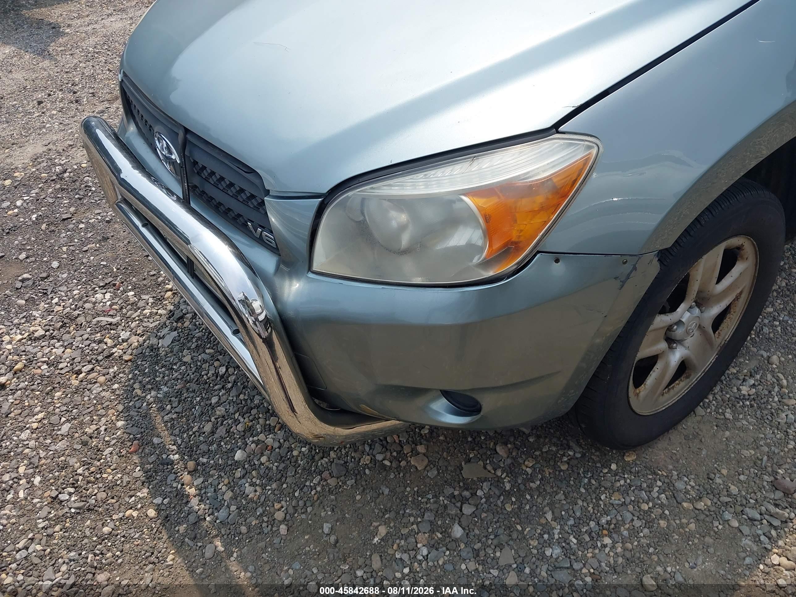 2008 Toyota Rav4 Base V6 Green vin: JTMBK33V886030920