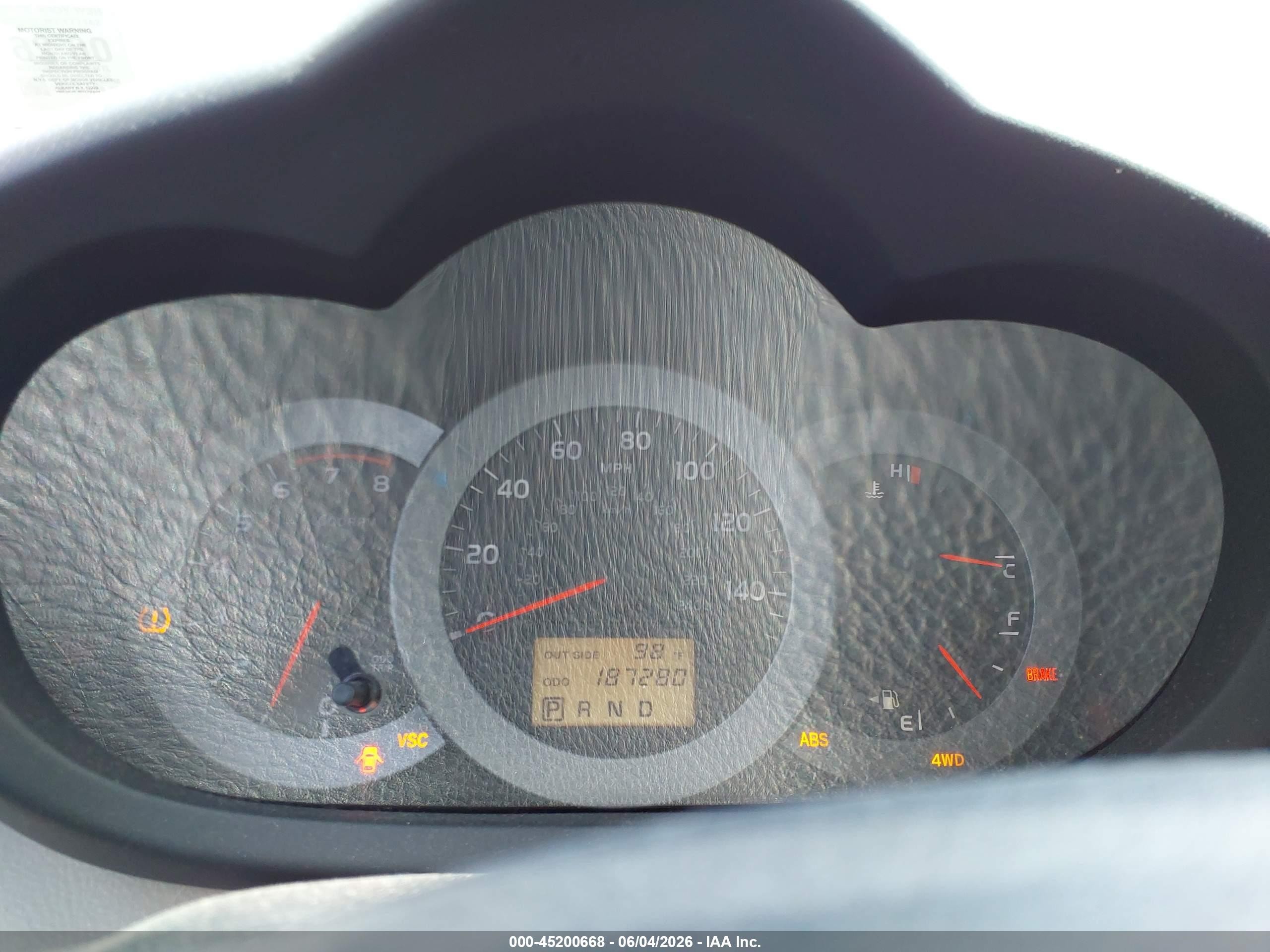 2008 Toyota Rav4 Base V6 Красный vin: JTMBK33V886037138