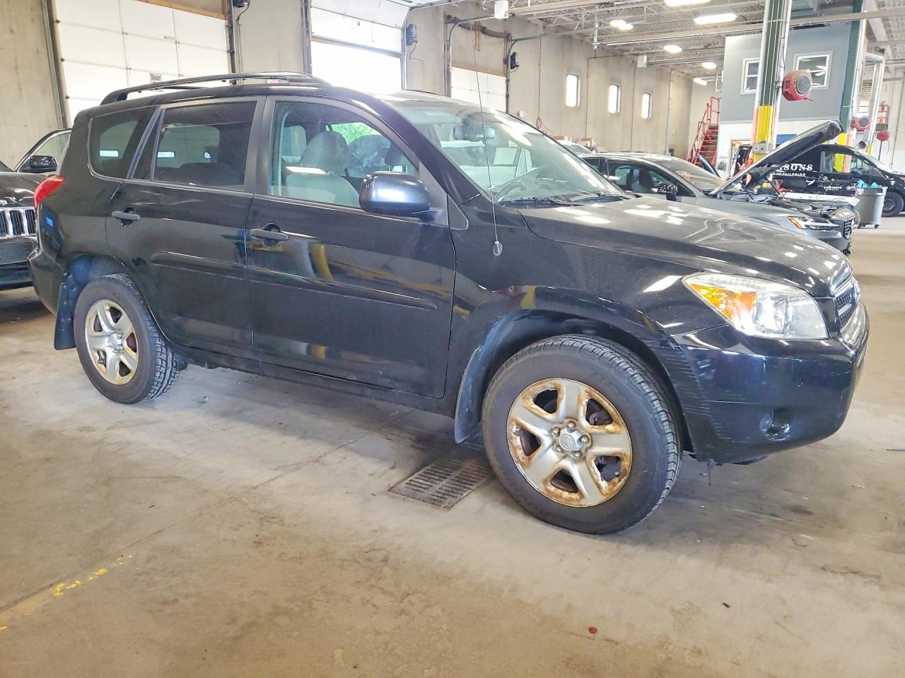 2008 Toyota Rav4 Base Black vin: JTMBK33V886048334