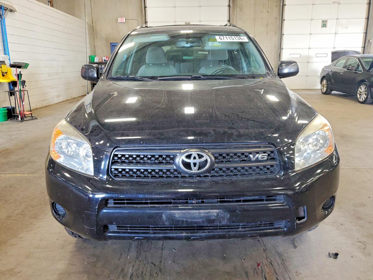 2008 Toyota Rav4 Base Black vin: JTMBK33V886048334