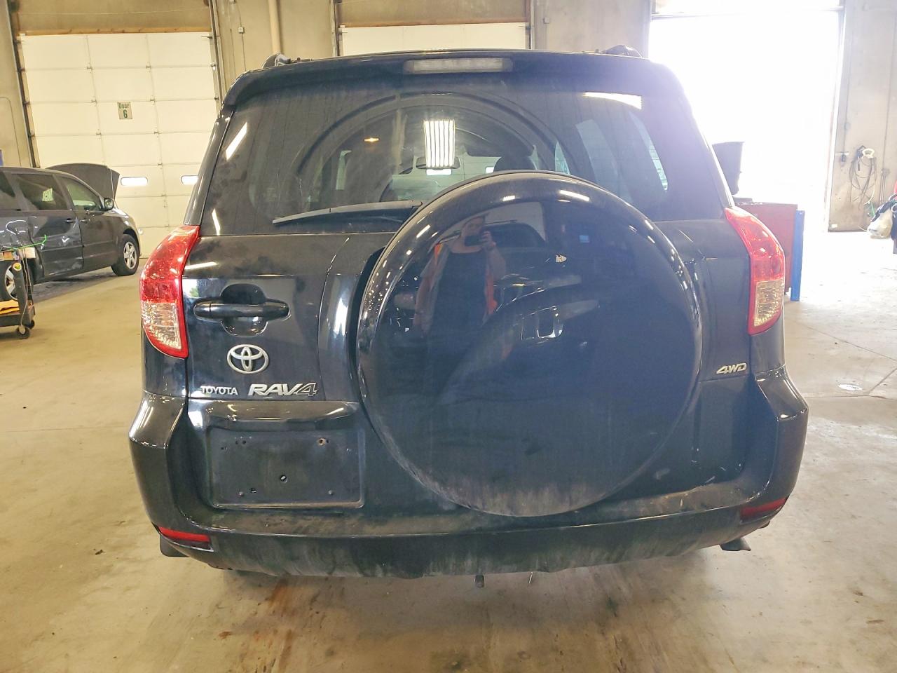 2008 Toyota Rav4 Base Black vin: JTMBK33V886048334
