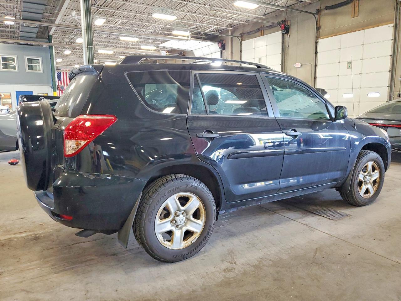 2008 Toyota Rav4 Base Black vin: JTMBK33V886048334