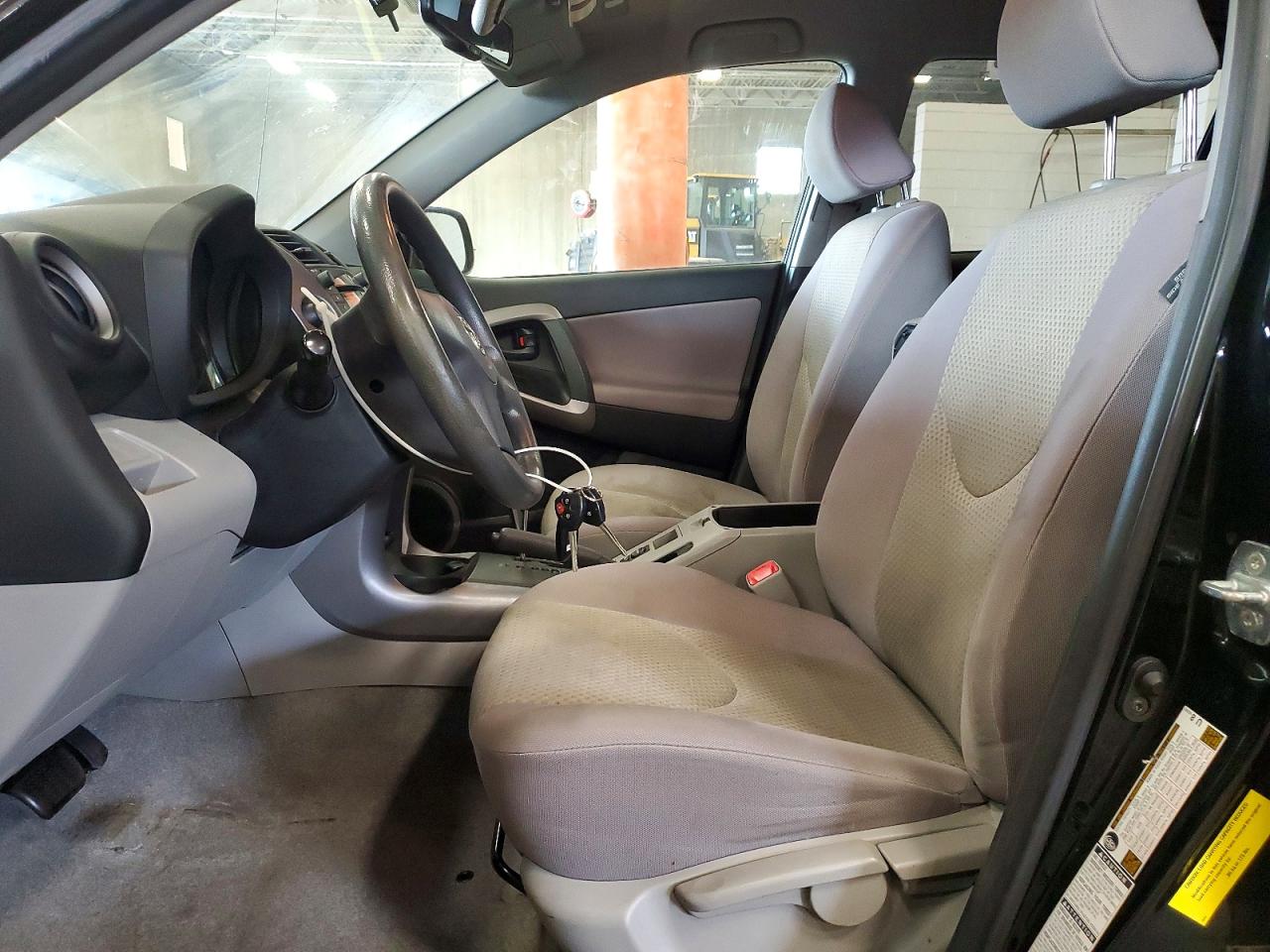 2008 Toyota Rav4 Base Black vin: JTMBK33V886048334
