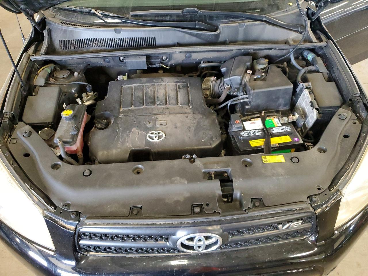 2008 Toyota Rav4 Base Black vin: JTMBK33V886048334