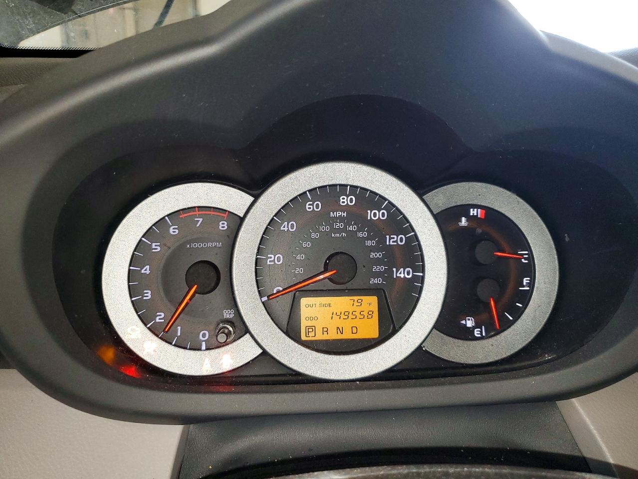 2008 Toyota Rav4 Base Black vin: JTMBK33V886048334