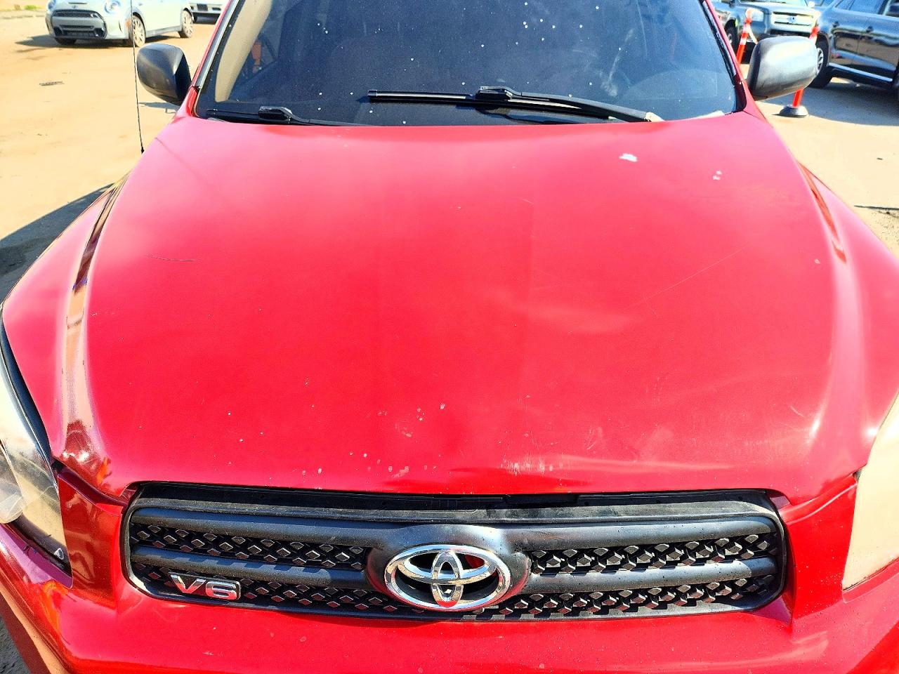 2006 Toyota Rav4 Base Red vin: JTMBK33V965001381
