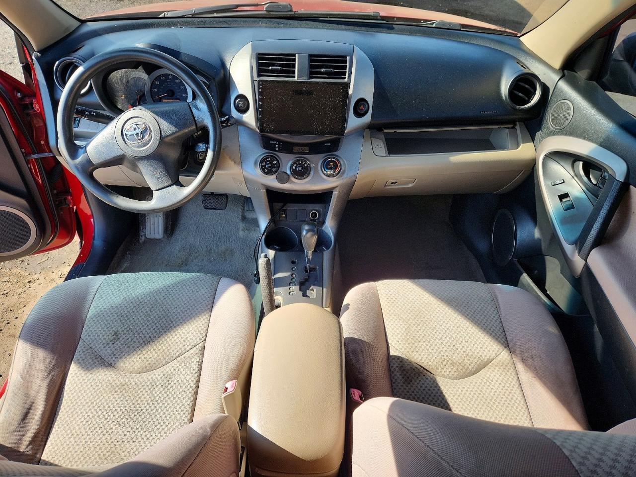 2006 Toyota Rav4 Base Red vin: JTMBK33V965001381