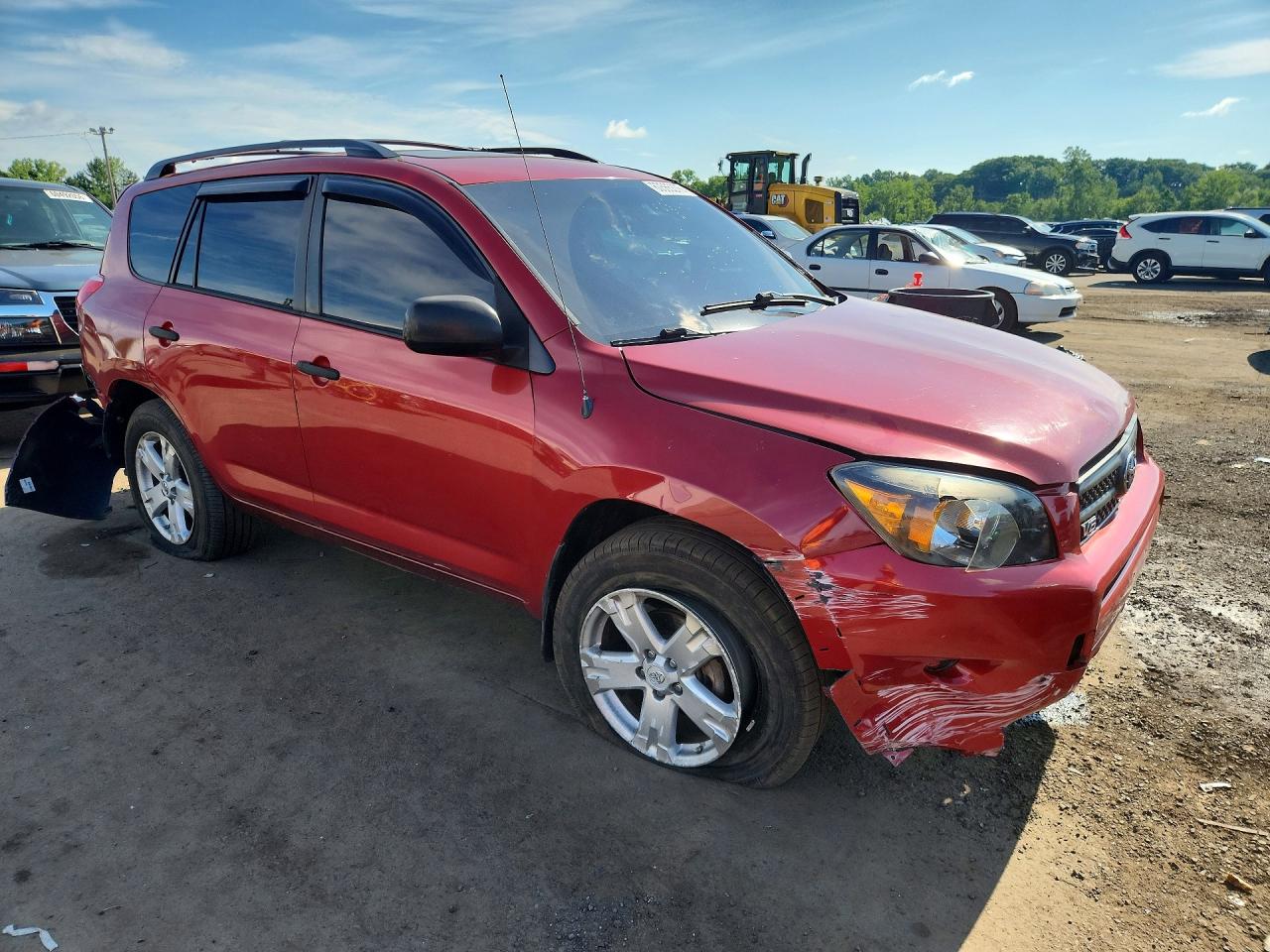 2006 Toyota Rav4 Base Red vin: JTMBK33V965001381