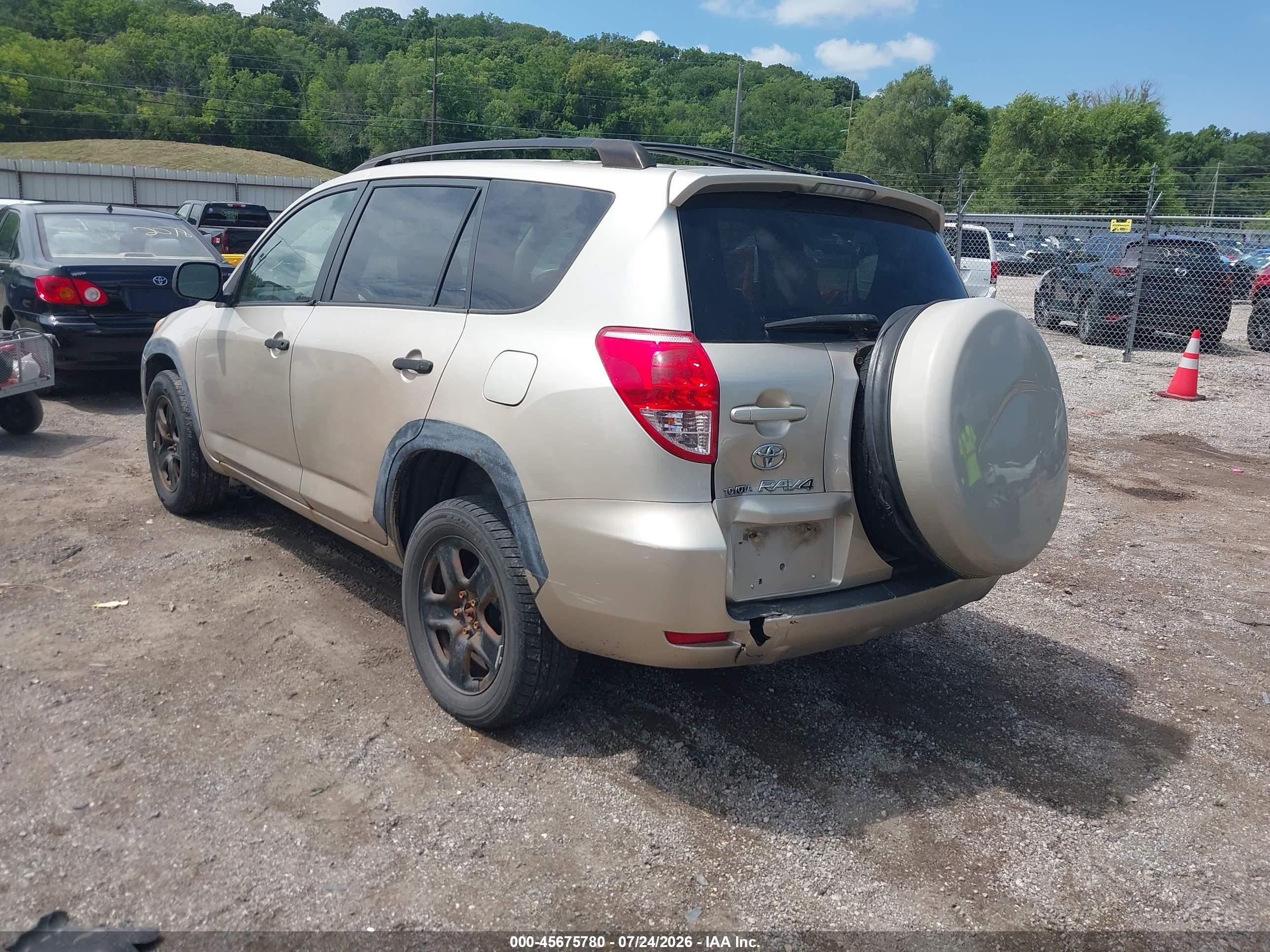 2006 Toyota Rav4 Base V6 Brown vin: JTMBK33V966006252