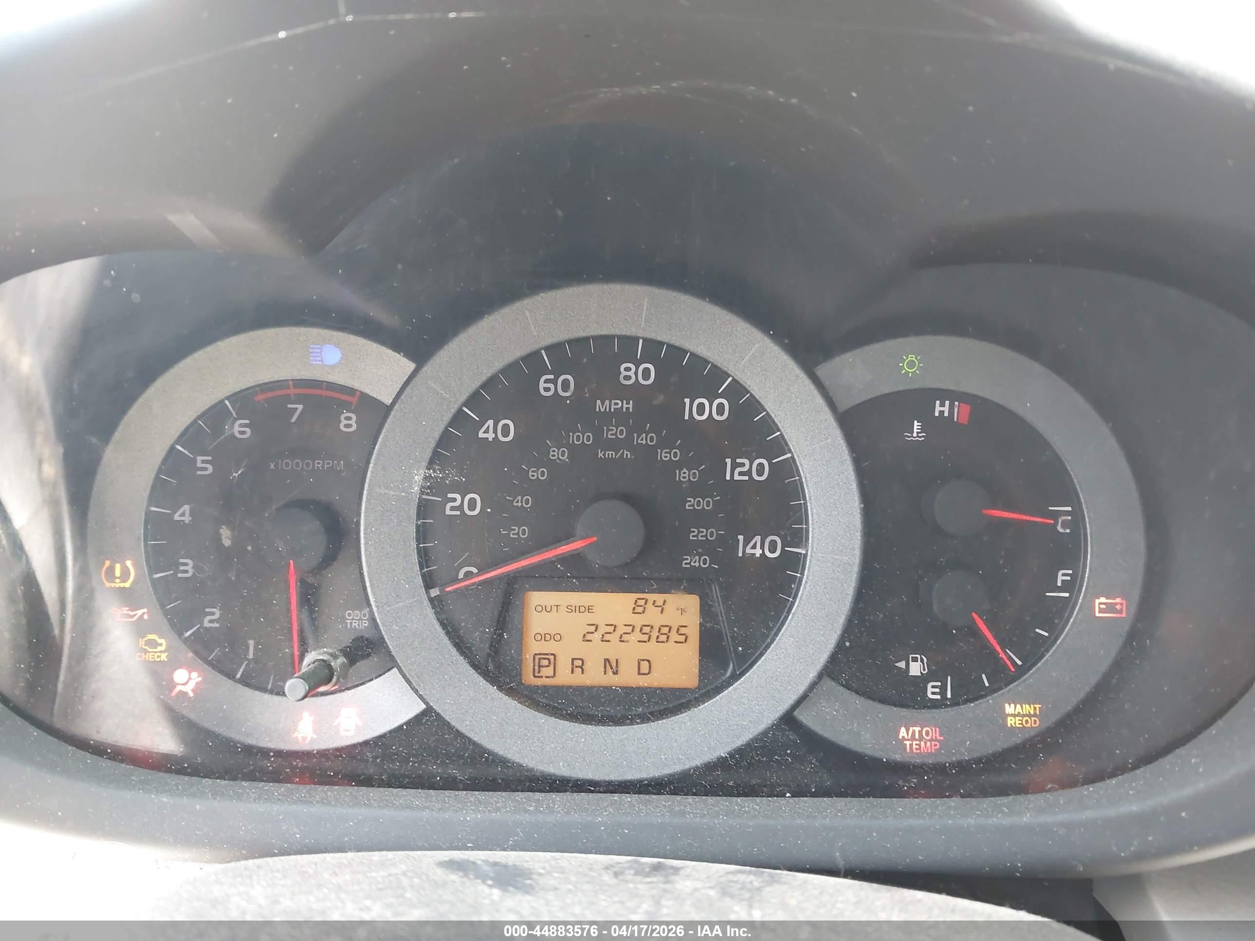 2007 Toyota Rav4   Blue vin: JTMBK33V975028386