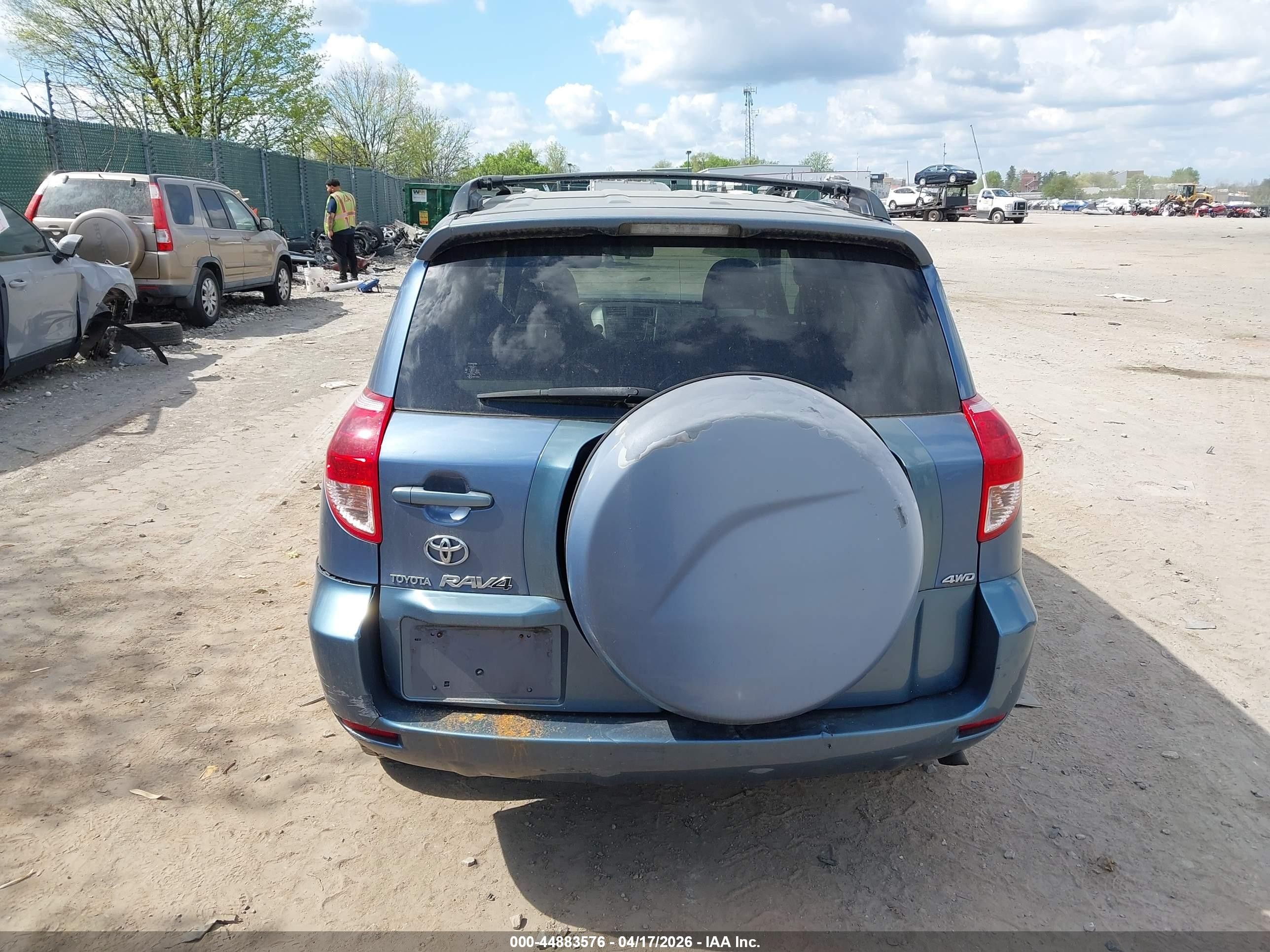 2007 Toyota Rav4   Blue vin: JTMBK33V975028386