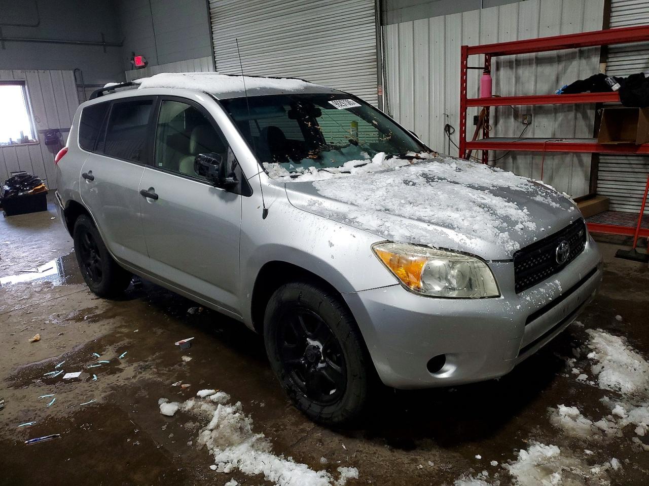 2007 Toyota Rav4 Silver vin: JTMBK33VX76016077