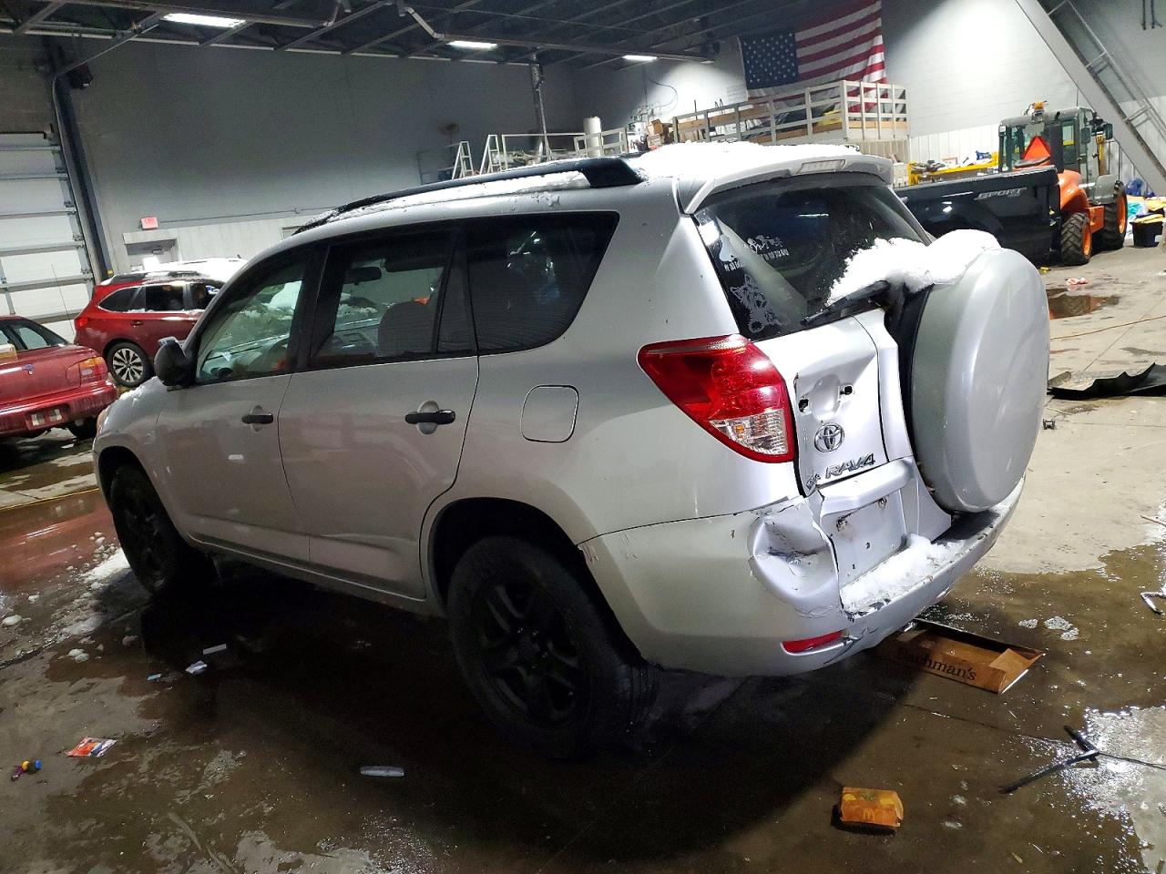 2007 Toyota Rav4 Silver vin: JTMBK33VX76016077
