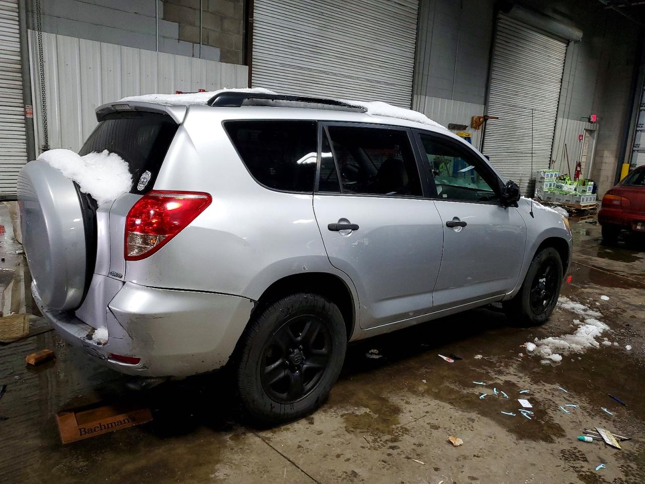 2007 Toyota Rav4 Silver vin: JTMBK33VX76016077
