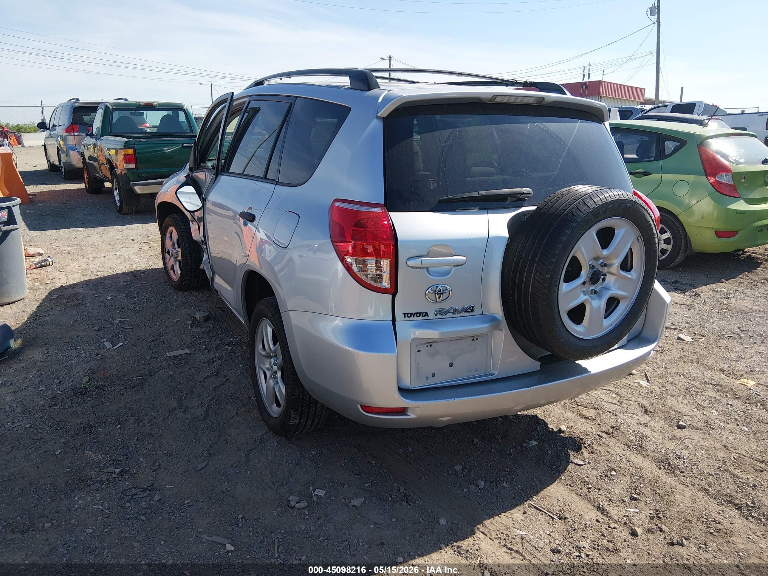 2008 Toyota Rav4 Base V6 Silver vin: JTMBK33VX85048213