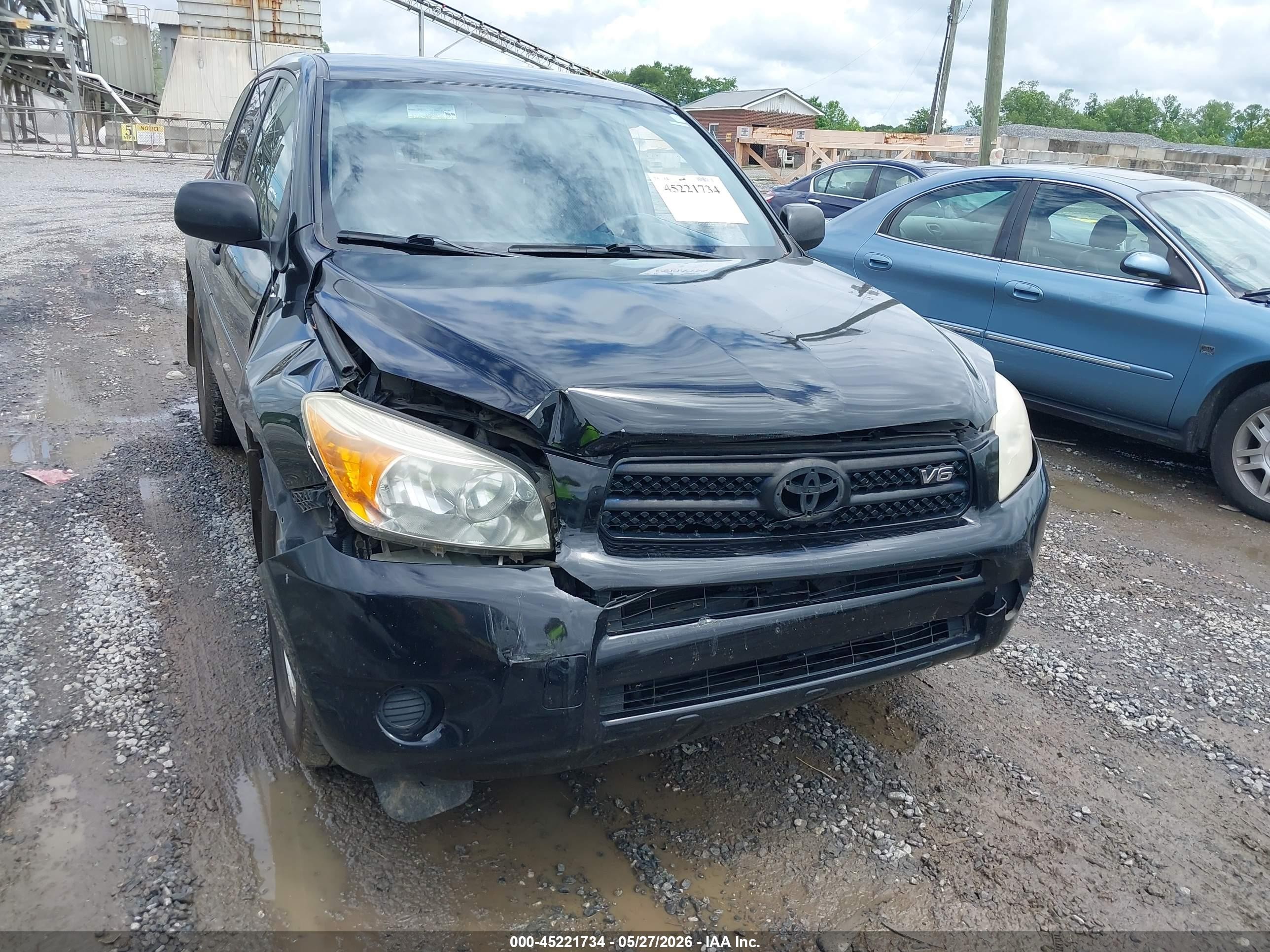 2008 Toyota Rav4 Base V6 Black vin: JTMBK33VX85069899