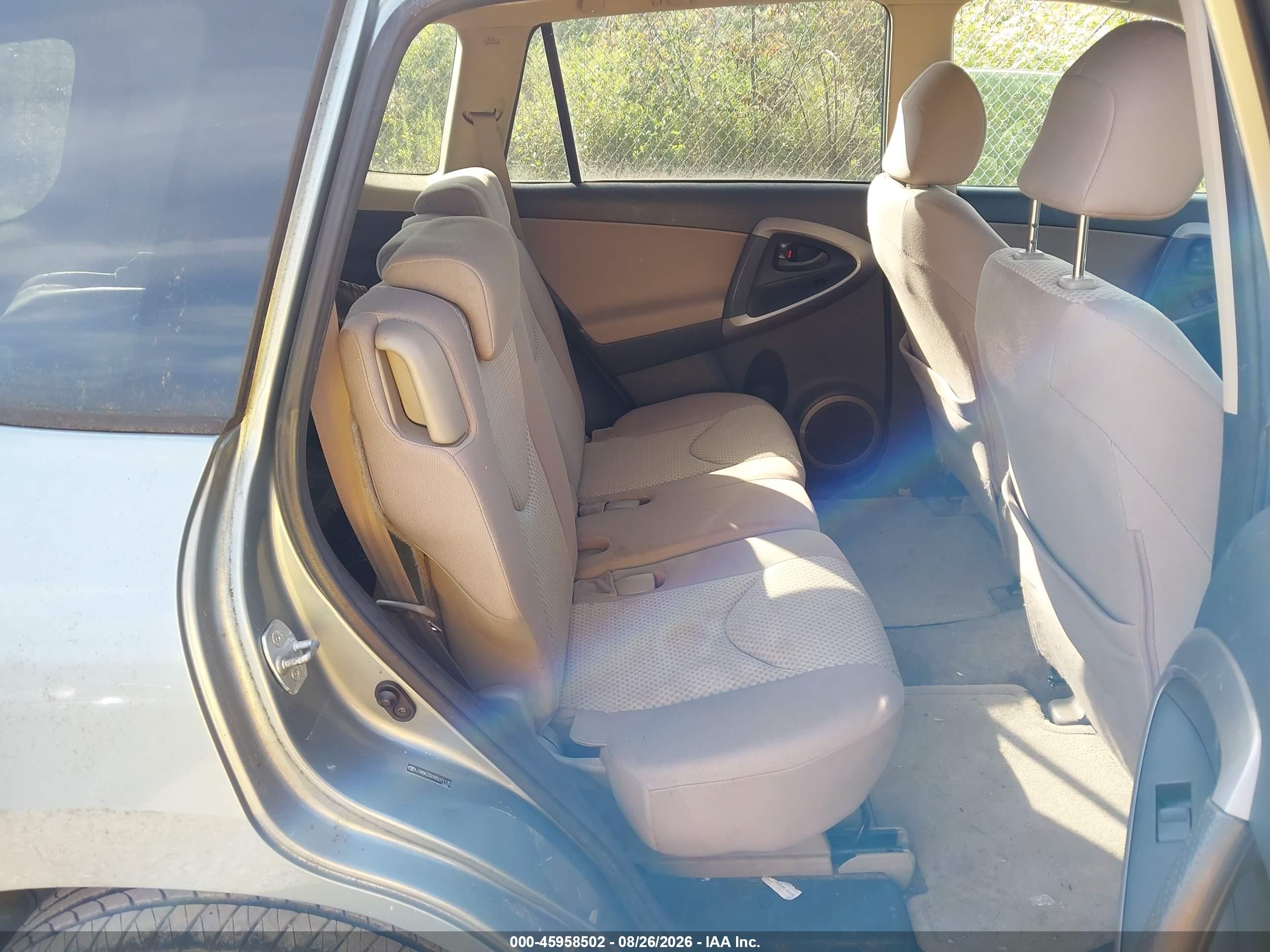 2008 Toyota Rav4 Base V6 Light Blue vin: JTMBK33VX85071135