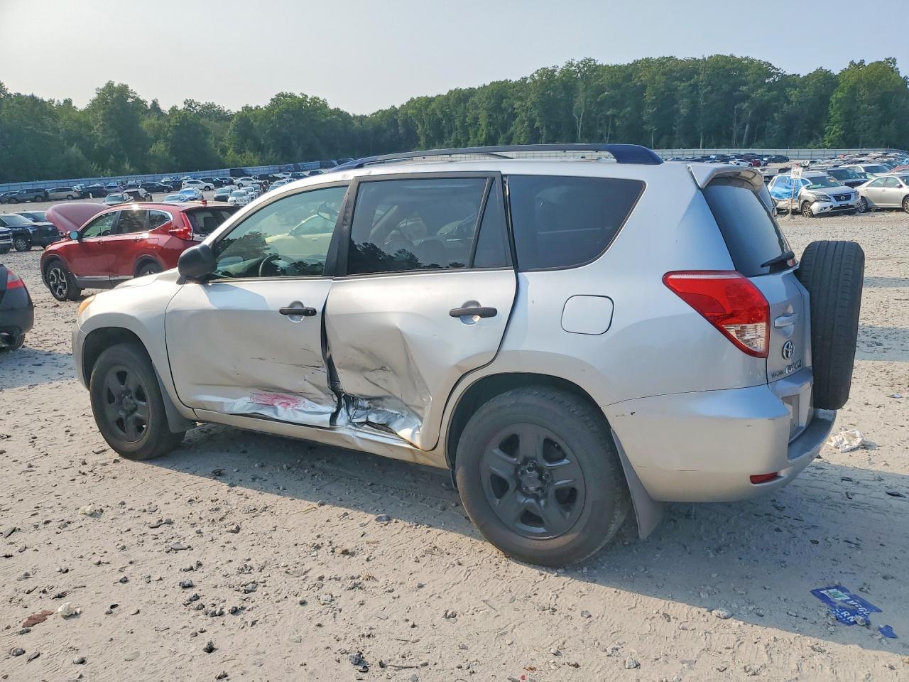 2008 Toyota Rav4 Base Серебряный vin: JTMBK33VX86043765