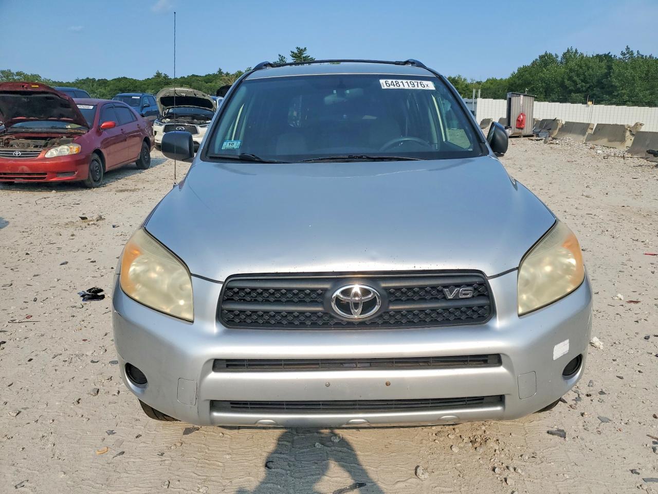 2008 Toyota Rav4 Base Серебряный vin: JTMBK33VX86043765