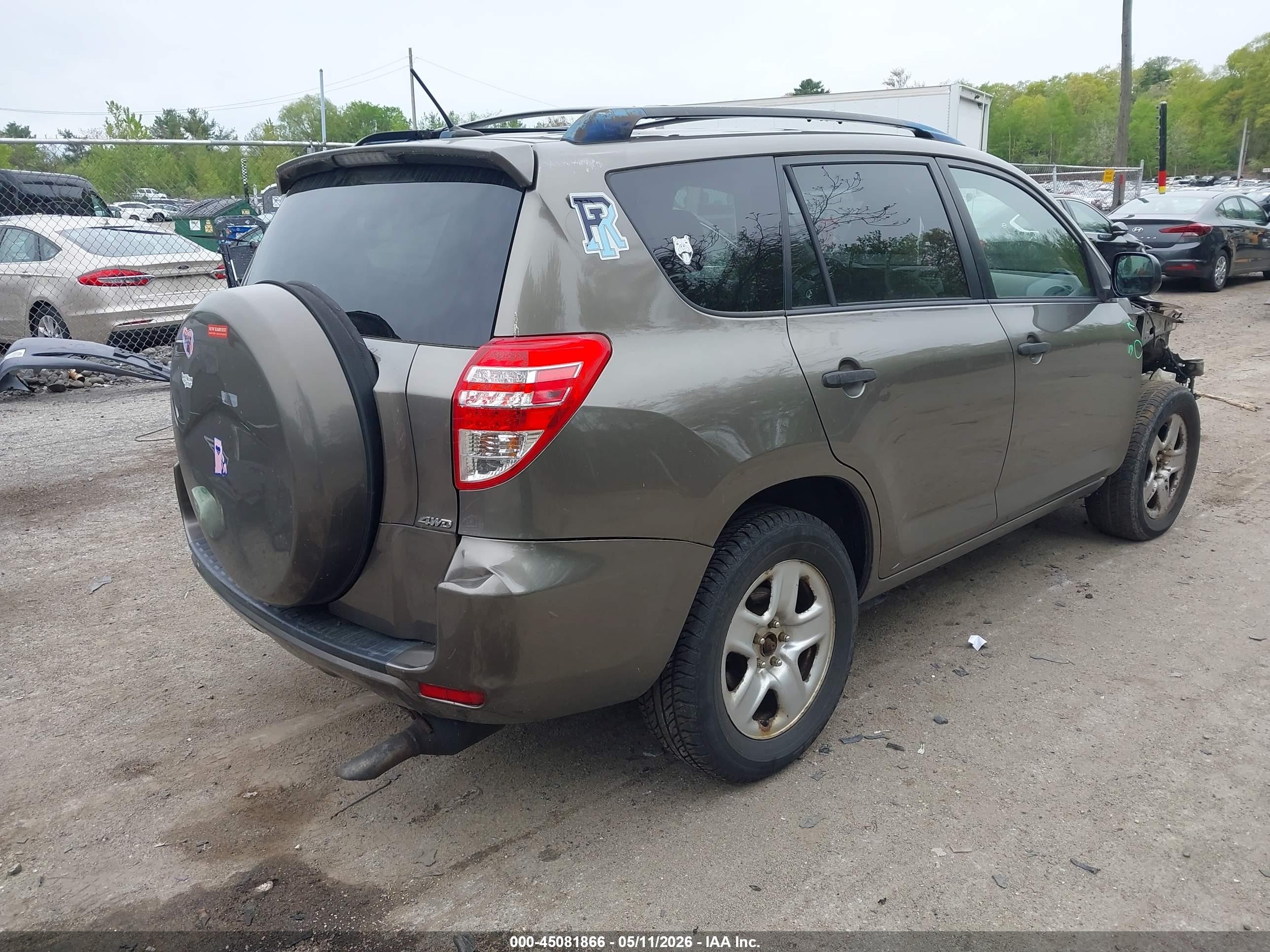 2009 Toyota Rav4 Base V6 Brown vin: JTMBK33VX95076871