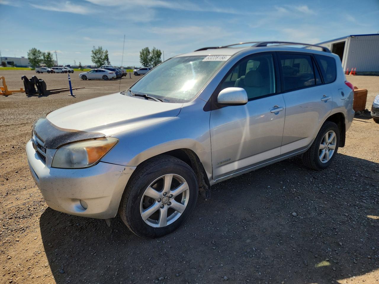 2007 Toyota Rav4 Limited Silver vin: JTMBK34V075038223