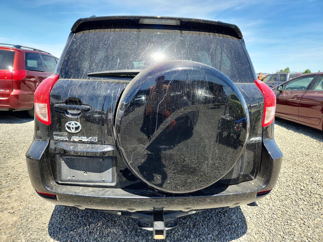 2007 Toyota Rav4 Limited Black vin: JTMBK34V475023949