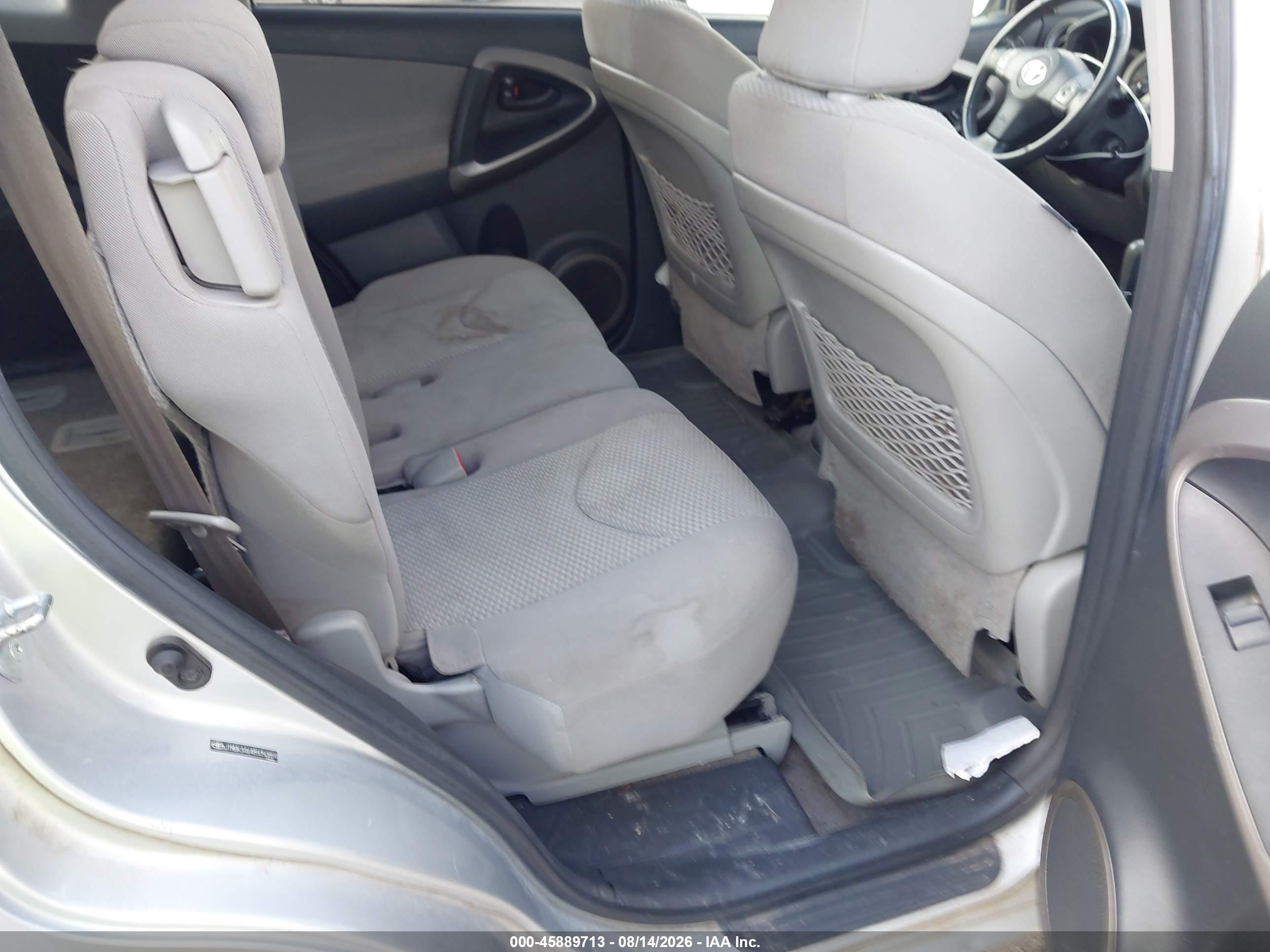 2008 Toyota Rav4 Ltd Silver vin: JTMBK34V485050859