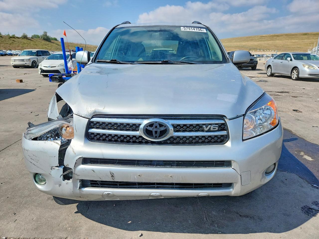 2008 Toyota Rav4 Limited Silver vin: JTMBK34V485055009