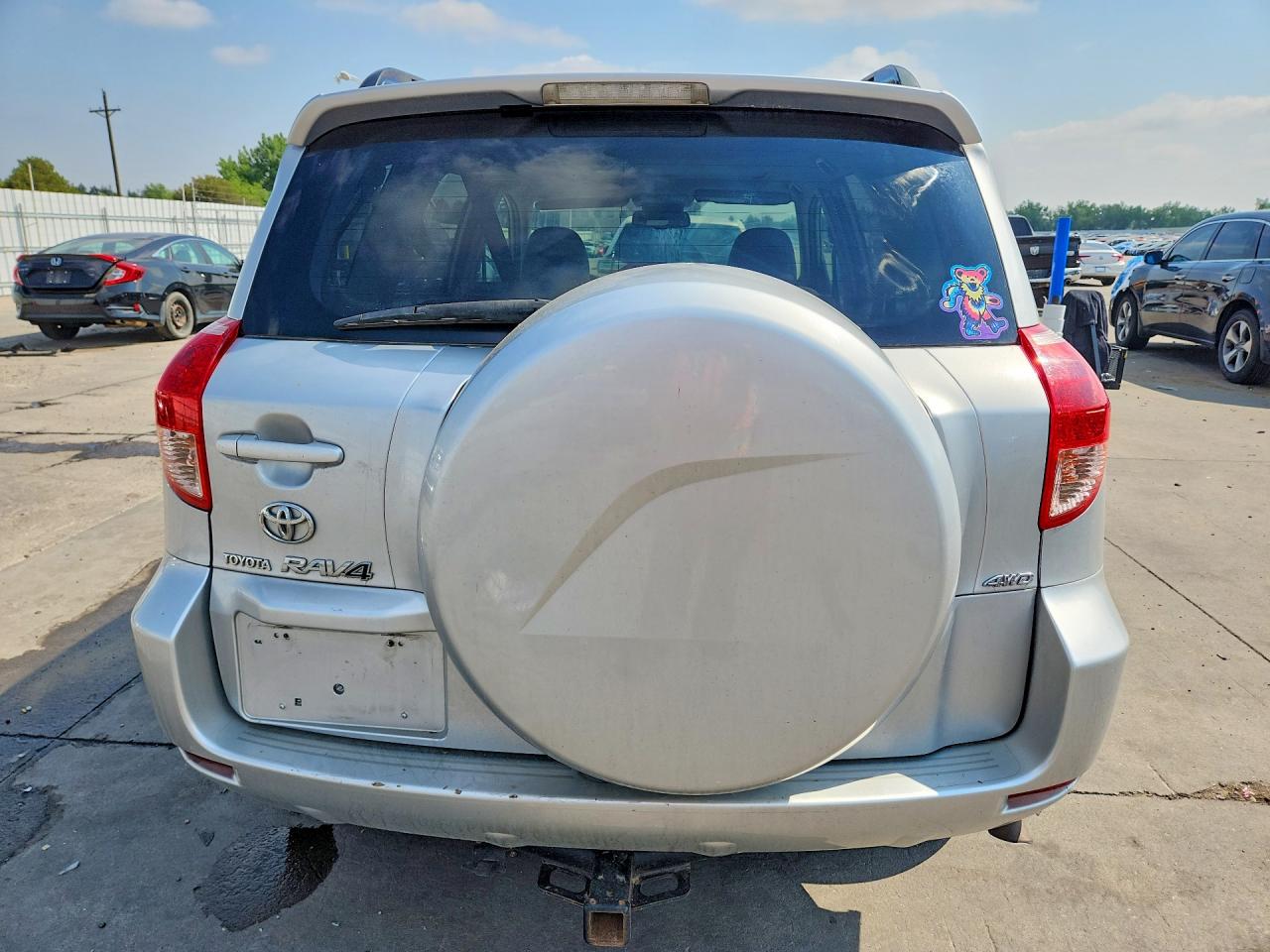 2008 Toyota Rav4 Limited Silver vin: JTMBK34V485055009