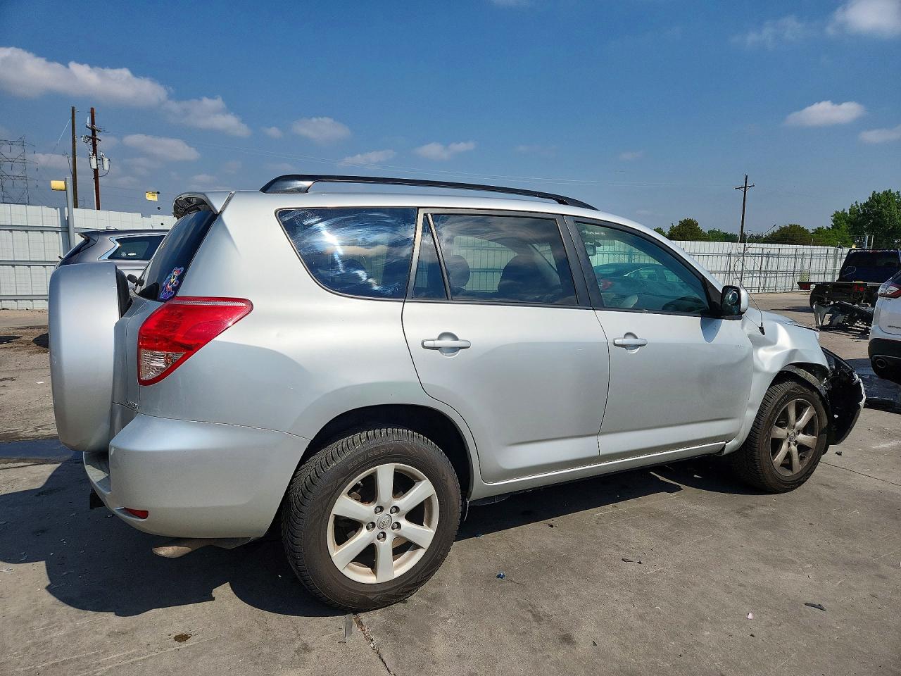 2008 Toyota Rav4 Limited Silver vin: JTMBK34V485055009