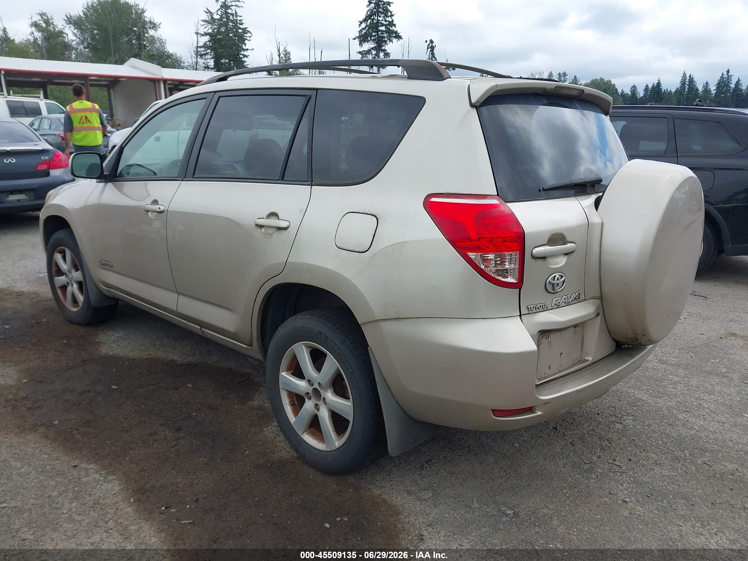 2008 Toyota Rav4 Ltd Tan vin: JTMBK34V585049784