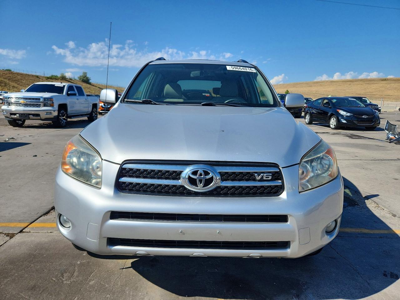 2008 Toyota Rav4 Limited Серебряный vin: JTMBK34V785055148
