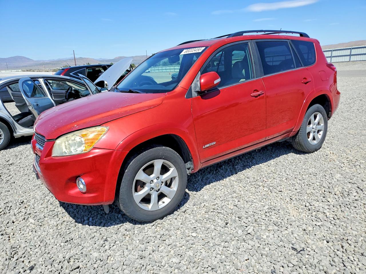 2009 Toyota Rav4 Limited Red vin: JTMBK34V795071920