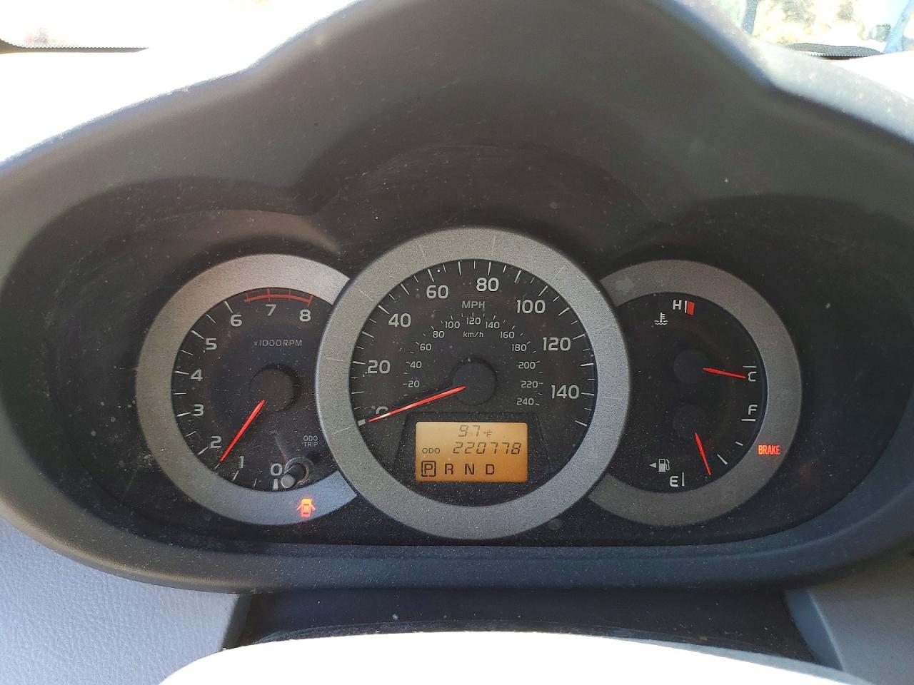 2009 Toyota Rav4 Limited Red vin: JTMBK34V795071920