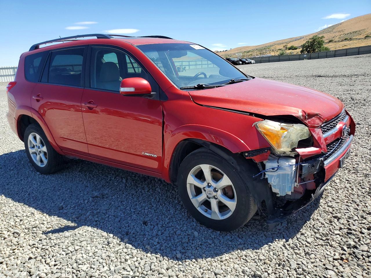 2009 Toyota Rav4 Limited Red vin: JTMBK34V795071920