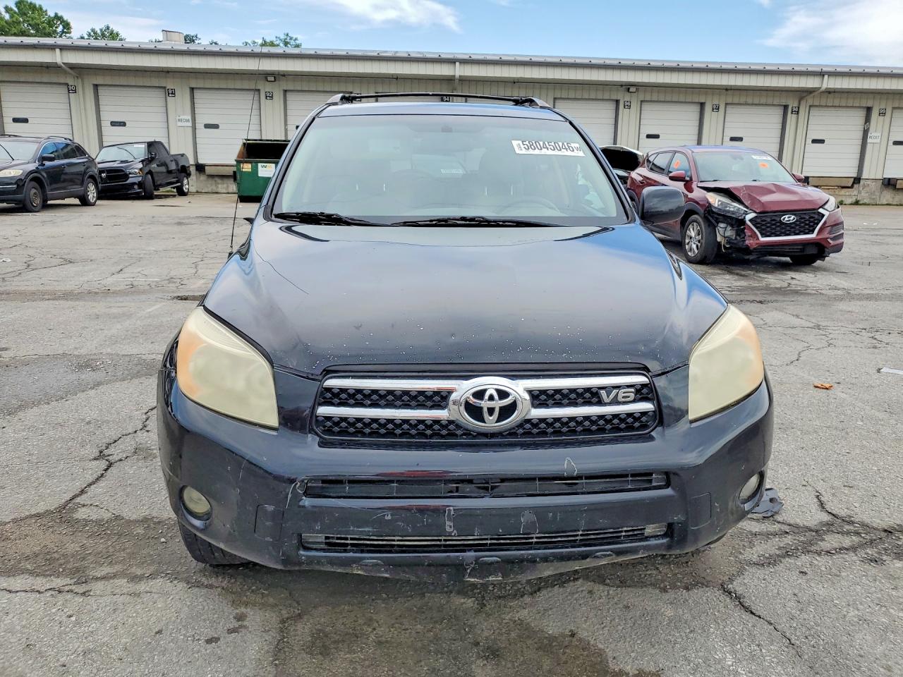 2008 Toyota Rav4 Limited Black vin: JTMBK34V985060223