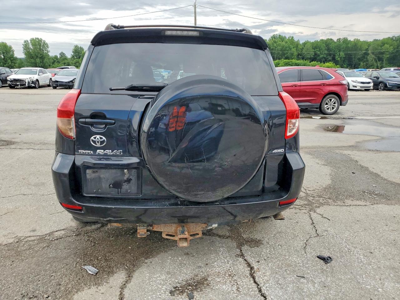 2008 Toyota Rav4 Limited Black vin: JTMBK34V985060223
