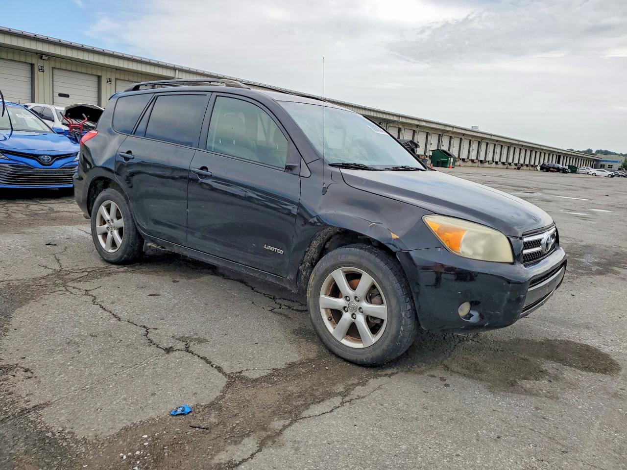 2008 Toyota Rav4 Limited Black vin: JTMBK34V985060223