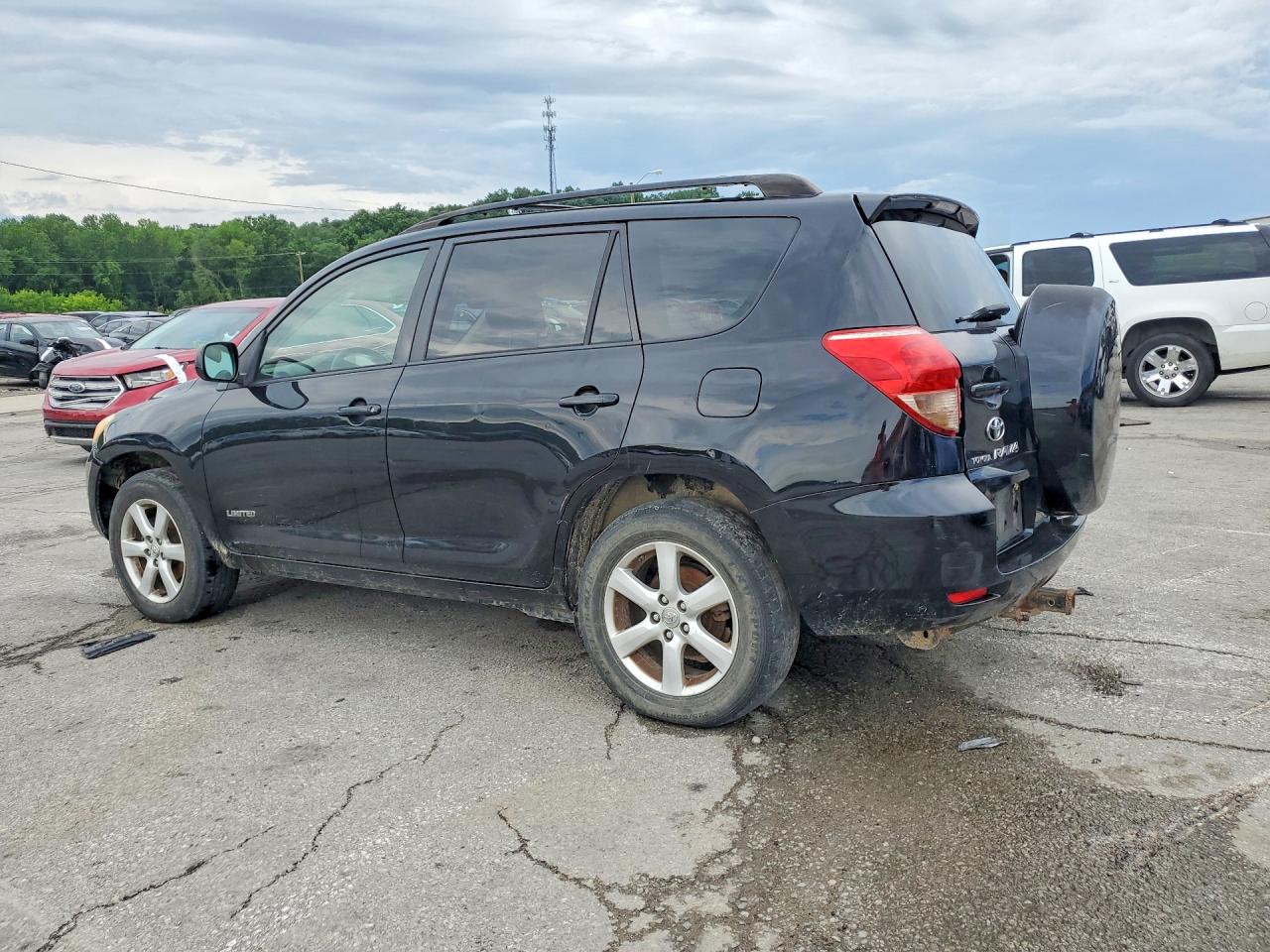 2008 Toyota Rav4 Limited Black vin: JTMBK34V985060223
