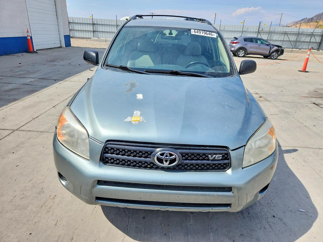 2007 Toyota Rav4 Base Зеленый vin: JTMBK35V075025356