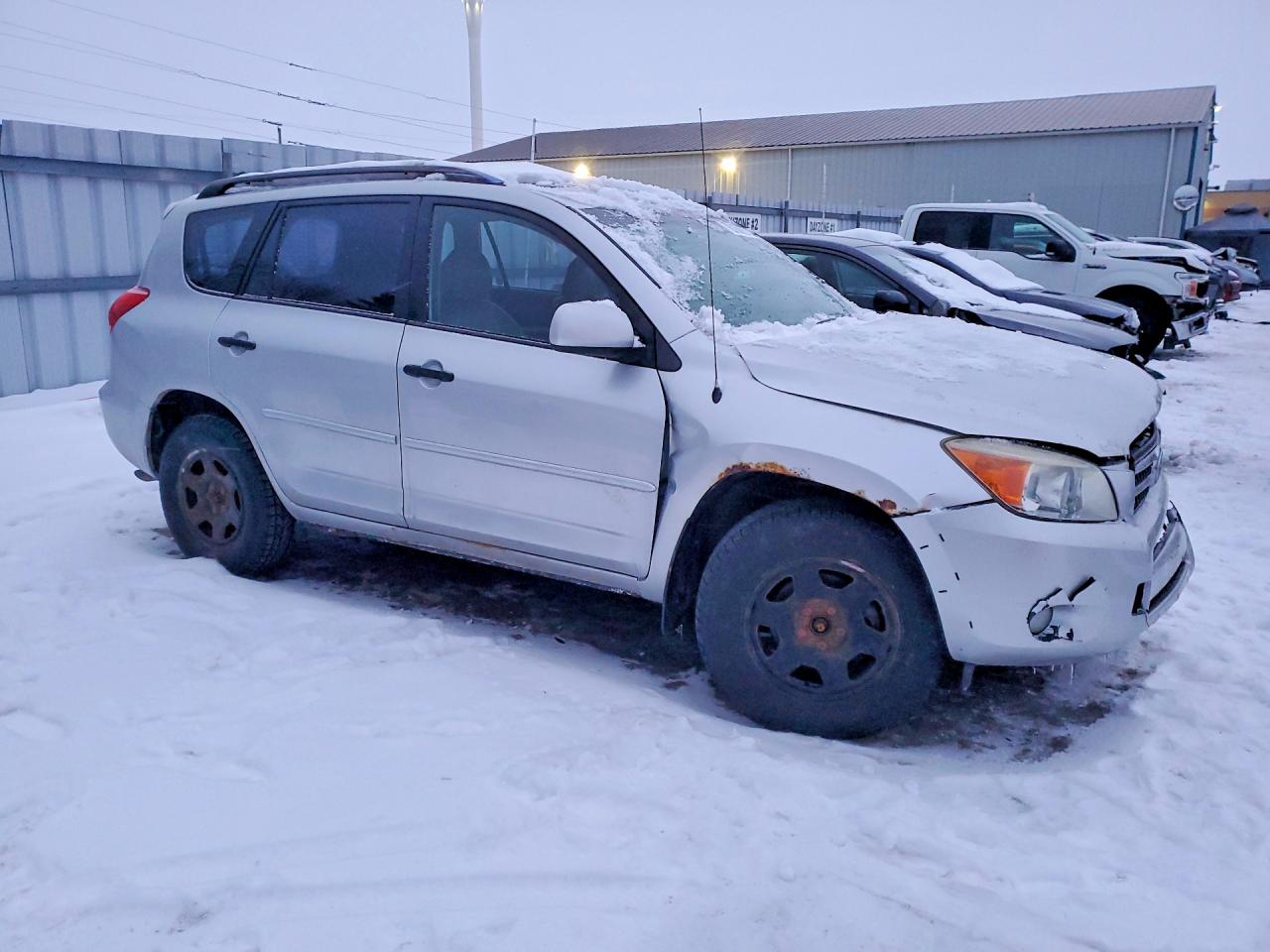 2008 Toyota Rav4 Silver vin: JTMBK35V085055734