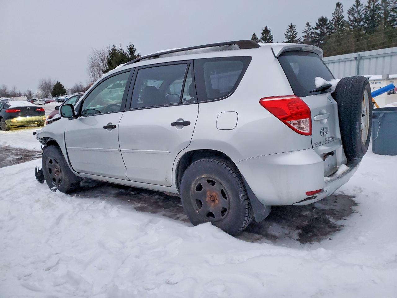 2008 Toyota Rav4 Silver vin: JTMBK35V085055734