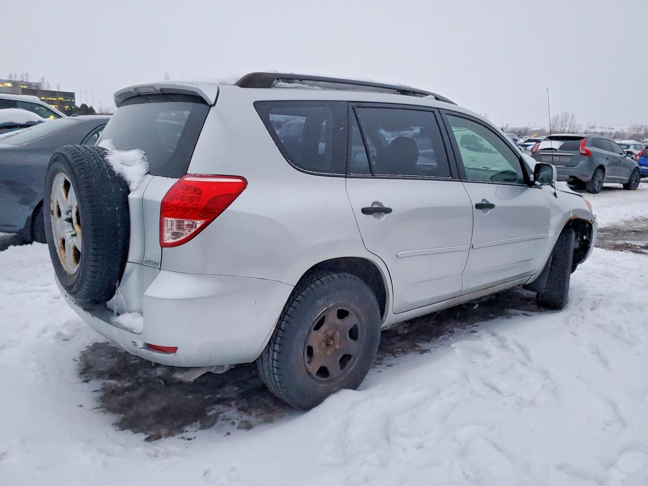 2008 Toyota Rav4 Silver vin: JTMBK35V085055734