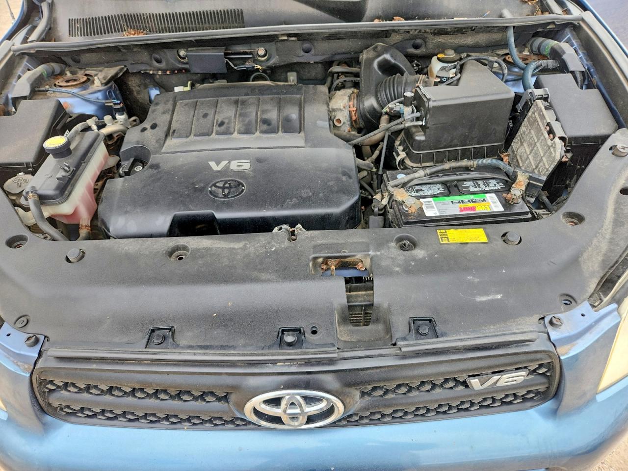 2008 Toyota Rav4 Base Синий vin: JTMBK35V085063834