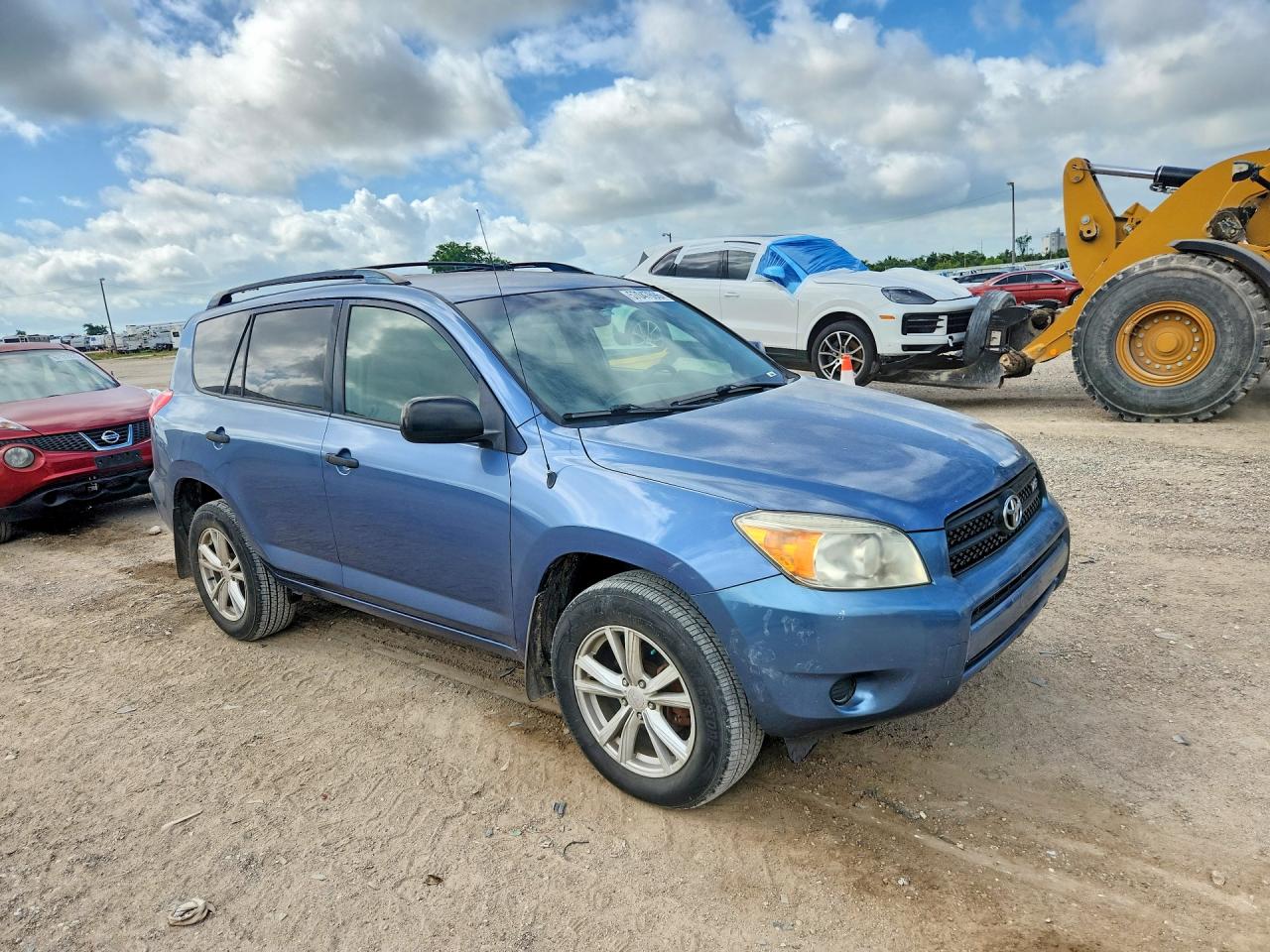 2008 Toyota Rav4 Base Синий vin: JTMBK35V085063834