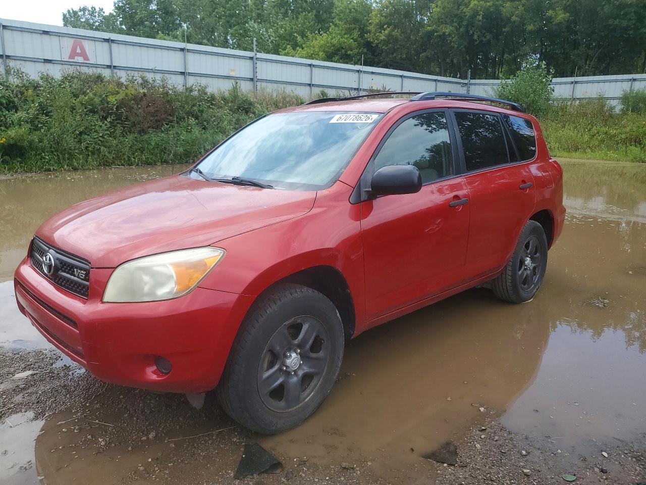 2006 Toyota Rav4 Base Красный vin: JTMBK35V165006765