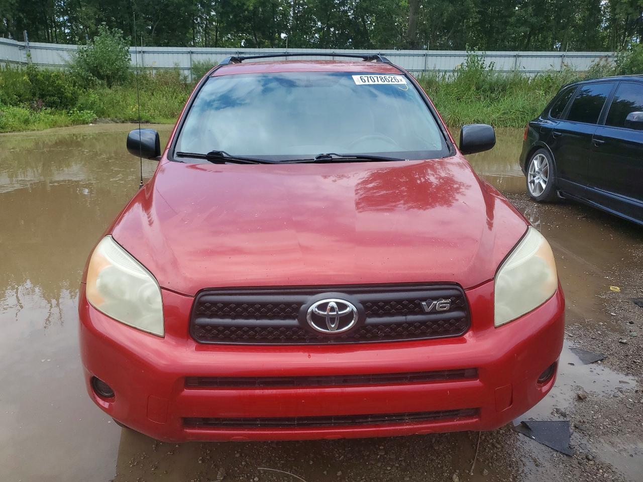 2006 Toyota Rav4 Base Красный vin: JTMBK35V165006765