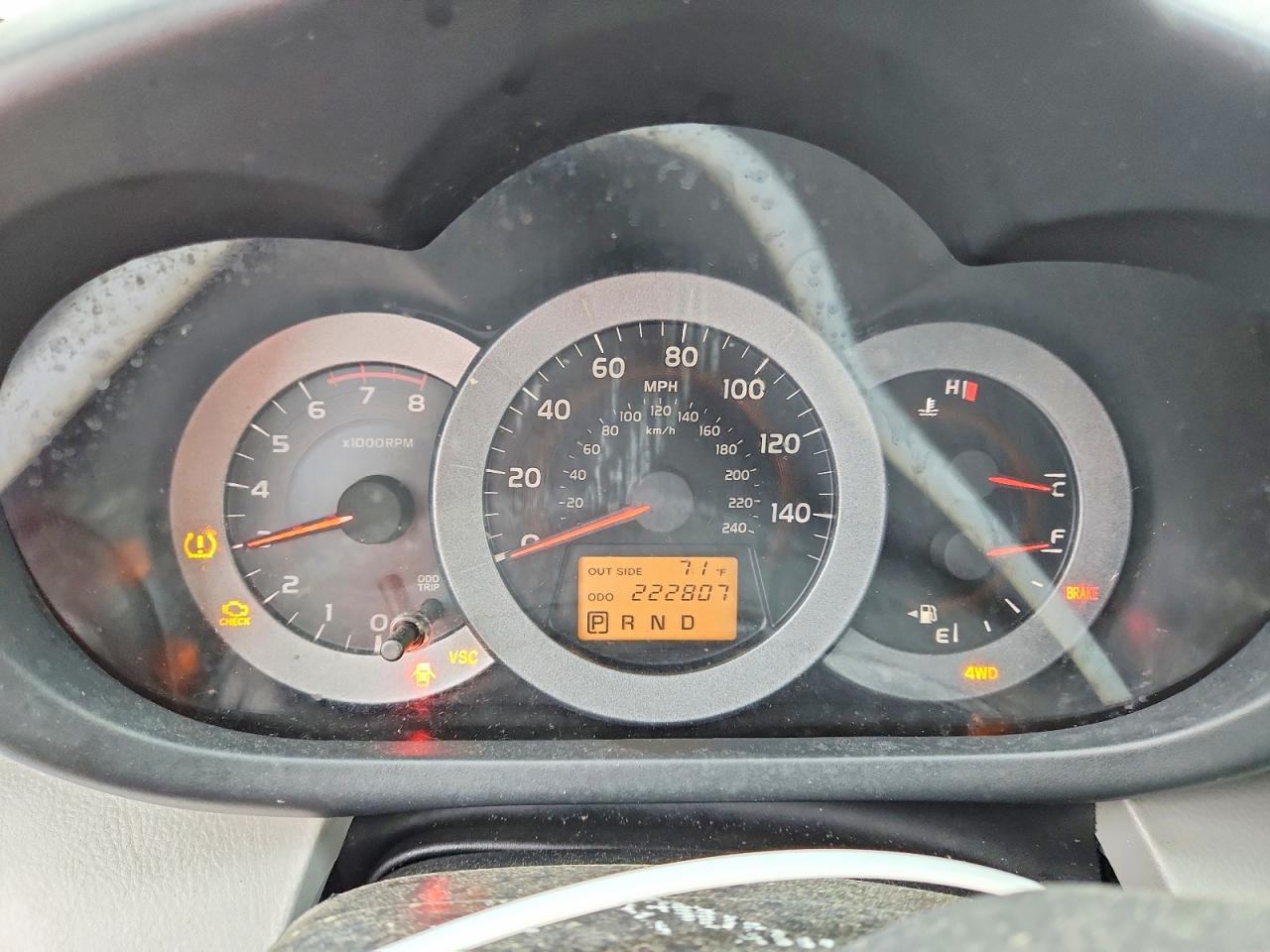 2007 Toyota Rav4 Base Серебряный vin: JTMBK35V175034616