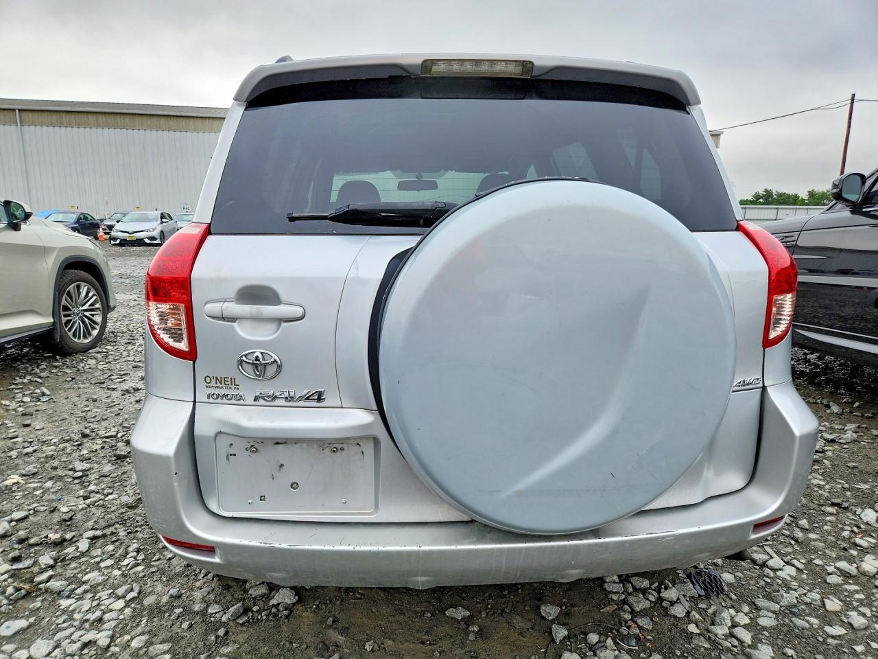 2007 Toyota Rav4 Base Серебряный vin: JTMBK35V175034616